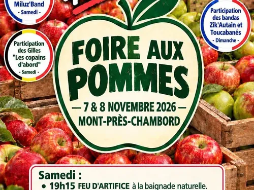 MONT-PRÈS-CHAMBORD (41) - Foire aux pommes