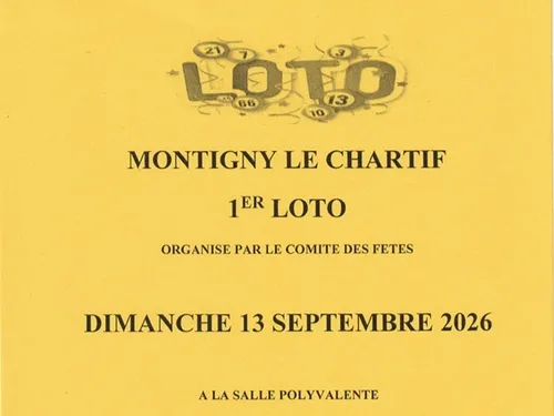 MONTIGNY-LE-CHARTIF - Loto du comité des fêtes
