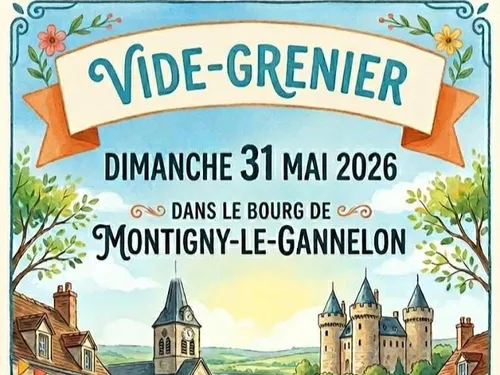 MONTIGNY-LE-GANNELON - Vide-greniers du comité des fêtes