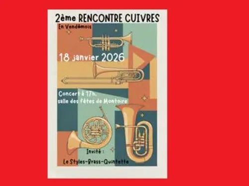 MONTOIRE-SUR-LE-LOIR (41) - 2e Rencontre cuivre en Vendômois