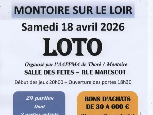 MONTOIRE-SUR-LE-LOIR (41) - Loto des pécheurs