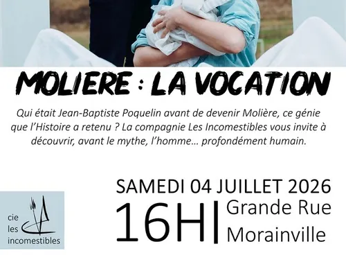 MORAINVILLE - Spectacle : Molière, la vocation