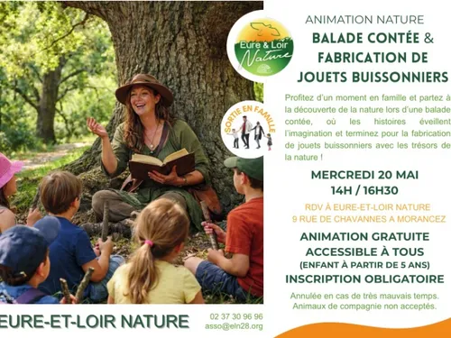 MORANCEZ - Nature : Balade contée et fabrication de jouets...