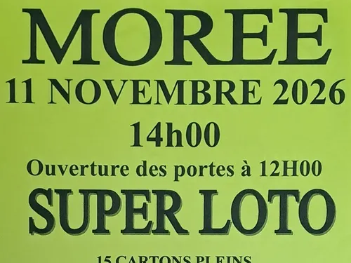 MORÉE (41) - Loto du Club des Supporters et du Tennis Club