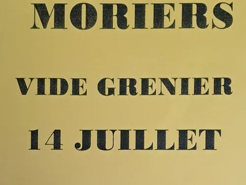 MORIERS – Vide-greniers de l'Amicale