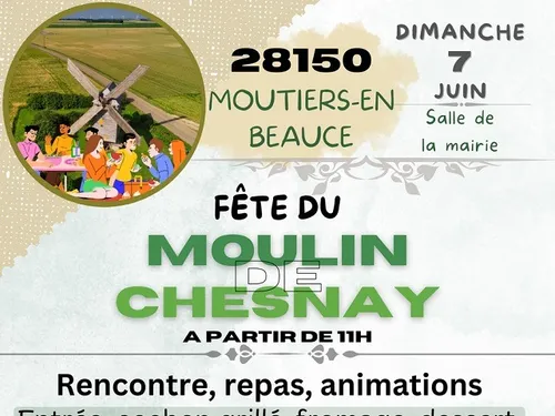 MOUTIERS-EN-BEAUCE - Fête du moulin de Chesnay