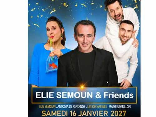 NAVEIL (41) - Spectaculaire : Elie Semoun & Friends