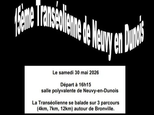 NEUVY-EN-DUNOIS - 15e édition de la Transéolienne