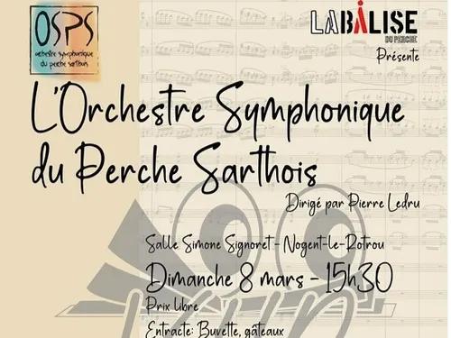 NOGENT-LE-ROTROU - Concert de l'Orchestre Symphonique du Perche...