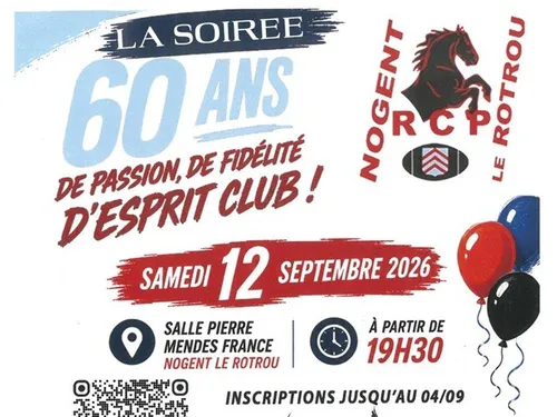 NOGENT-LE-ROTROU - Soirée des 60 ans du RCPN