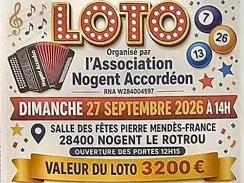 NOGENT-LE-ROTROU - Loto de Nogent Accordéon