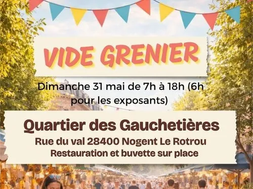 NOGENT-LE-ROTROU - Vide-greniers de l'APE du collège Pierre...