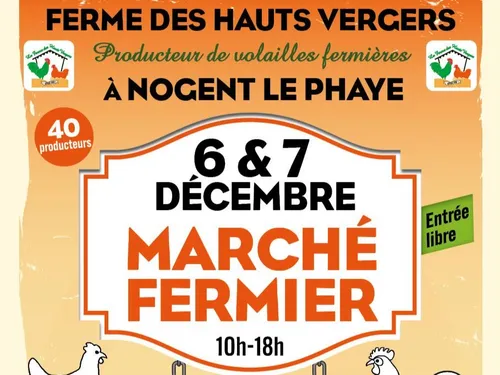 NOGENT-LE-PHAYE - Marché fermier à la Ferme des Hauts Vergers