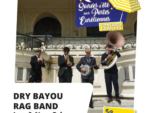 NOGENT-LE-ROI - Concert : Dry Bayou Rag Band