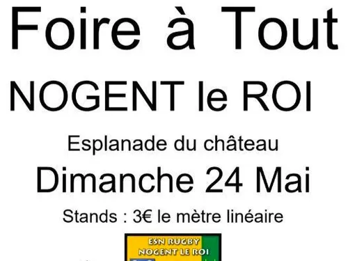 NOGENT-LE-ROI - Foire à tout de l'ESN Rugby