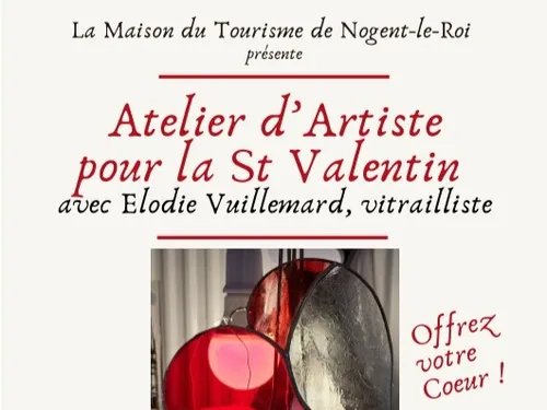 NOGENT-LE-ROI - Atelier : Création d'un cœur en Tiffany