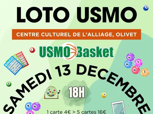 OLIVET (45) - Loto de l'USM Basket