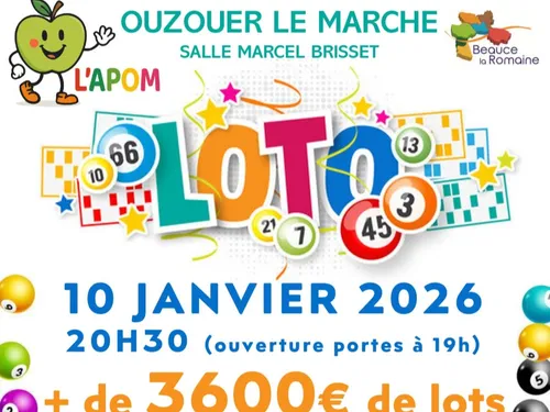 OUZOUER-LE-MARCHÉ (41) - Loto de l'APOM