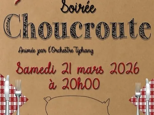 OUZOUER-LE-MARCHÉ (41) - Soirée choucroute du comité des fêtes