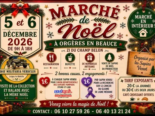 ORGÈRES-EN-BEAUCE - Marché de Noël