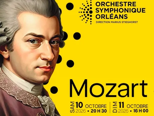 ORLÉANS (45) - Concert de l'Orchestre Symphonique d'Orléans : Mozart
