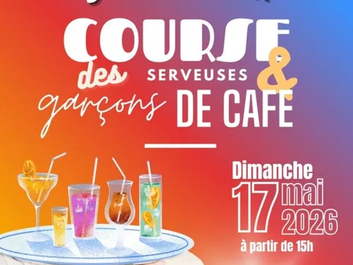 ORLÉANS (45) - Course des serveuses et garçons de café