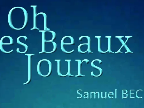 MEUNG-SUR-LOIRE (45) - Théâtre : Oh les beaux jours