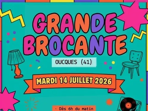 OUCQUES (41) - Brocante du 14 juillet
