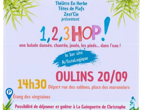 OULINS - Spectacle : 1,2,3 Hop !