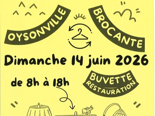 OYSONVILLE - Brocante