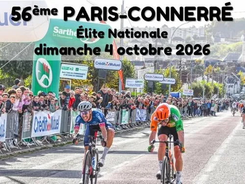 ÉMANCÉ (78) - CONNERRÉ (72) - Cyclisme : Paris - Connerré (les...