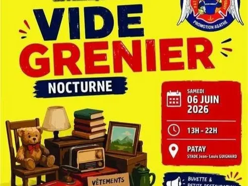 PATAY (45) - Vide-greniers nocturne des jeunes sapeurs-pompiers