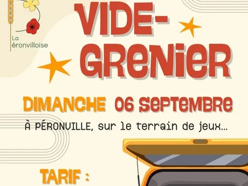 PÉRONVILLE - Vide-greniers de la Péronvilloise