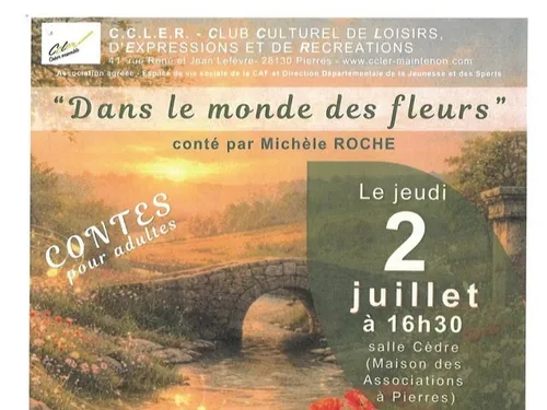 PIERRES - Conte : Dans le monde des fleurs