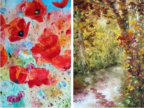 PITHIVIERS (45) - Exposition : Fabienne Dalgarno - Peinture à...