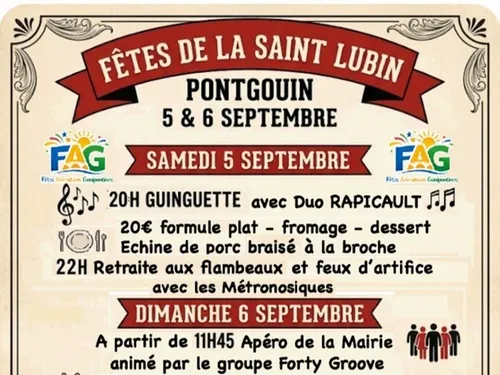 PONTGOUIN - Fête de la Saint-Lubin