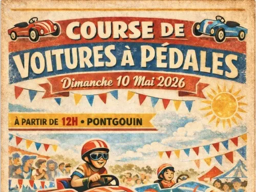 PONTGOUIN - Course de voitures à pédales
