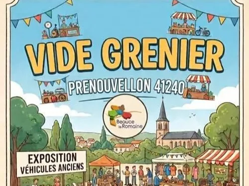 PRÉNOUVELLON (41) - Vide-greniers du comité des fêtes
