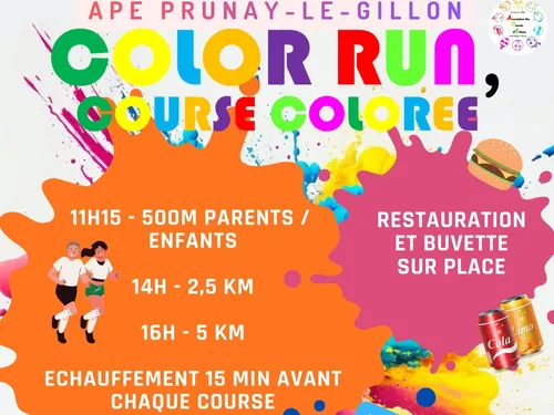 PRUNAY-LE-GILLON - Color Run, course colorée