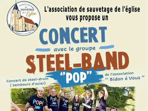 PRUNAY-LE-GILLON - Concert : Steel-Band