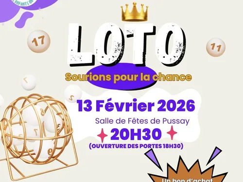 PUSSAY (91) - Loto de Sourions pour les Enfants de Pussay