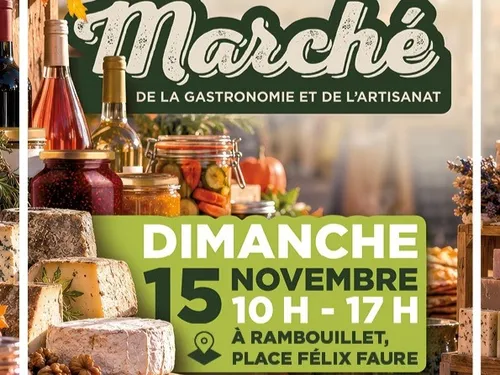 RAMBOUILLET (78) - Marché de la gastronomie et de l'artisanat