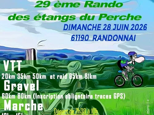 RANDONNAI (61) - 29e Rando des étangs du Perche