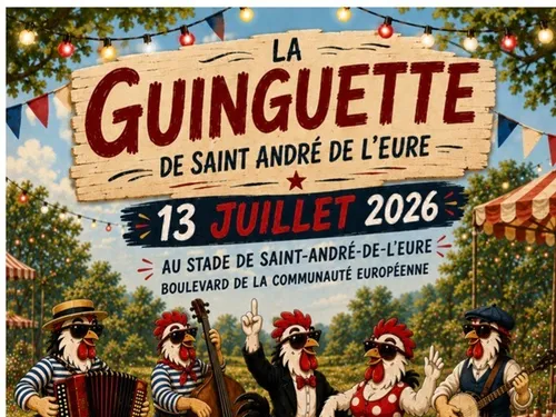 SAINT-ANDRÉ-DE-L'EURE (27) - La Guinguette de Saint-André-de-l'Eure