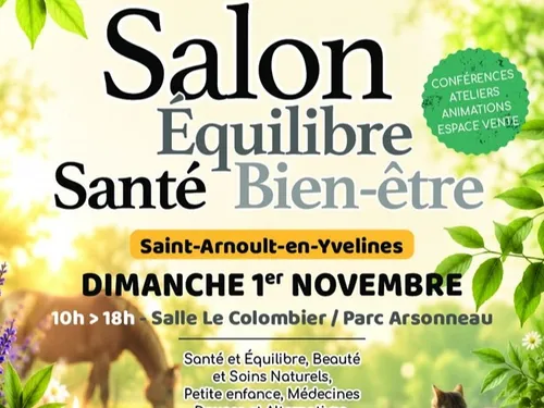 SAINT-ARNOULT-EN-YVELINES (78) - Salon équilibre santé bien-être
