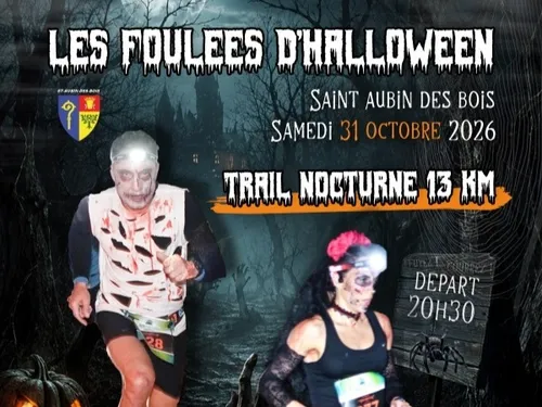 SAINT-AUBIN-DES-BOIS - 17es Foulées d'Halloween