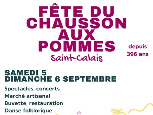 SAINT-CALAIS (72) - 396e fête du chausson aux pommes