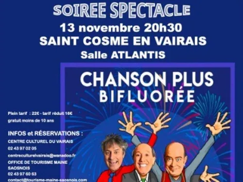 SAINT-COSME-EN-VAIRAIS (72) - Spectacle : Chanson Plus Bifluorée