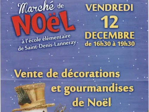 SAINT-DENIS-LES-PONTS - Marché de Noël de l'école élémentaire