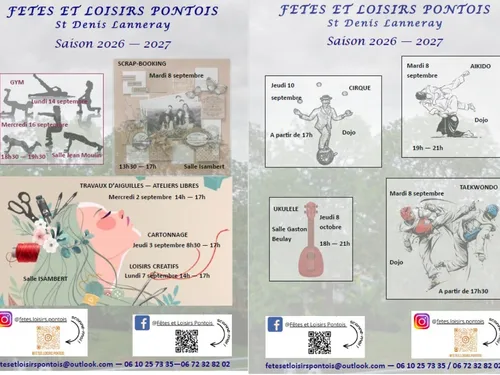 SAINT-DENIS-LANNERAY - Reprise des activités de Fêtes et Loisirs...